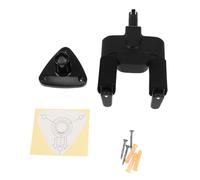 Kisangel Supporto da Parete per Chitarra e Ukulele con Blocco Automatico Gravità Gancio Multifunzione per Violino e Erhu Porta Strumenti Musicali Nero Montaggio Sicuro e Durevole