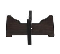 Kisangel Supporto in Legno per Mini Ethereal Drum Espositore Compatto e Multifunzionale per Handpan e Strumenti Percussione Montaggio e Presa Sicura