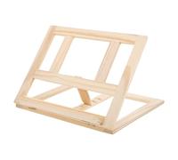 Kisangel Supporto per Coperchio di Puzzle in Legno Pieghevole Espositore Regolabile per Custodia di Scatola Puzzle Organizer Compatto per Manuali e Accessori Adatto a Viaggi e Uso