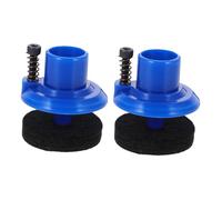 Kisangel Supporto Per Piatti Hi-hat 2 Pezzi Cuscinetto a Tampone in Tessuto e Plastica, Ricambio Per Batteria Compatibile, Accessori Per Hardware Asta Hi-hat Per Strumenti a Percussione