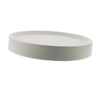 Kisangel Supporto per Vasi Rotondo con Ruote Girevoli Resistenti Pedana Porta Piante Interno ed Esterno in Plastica Spessa Carrello per Vasi Pesanti Facile da Muovere e Pulire