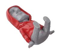 Kisangel Supporto Smartphone da Tavolo in Resina Forma di Moai Portacellulare per Letto e Divano Stand Portatile e Decorazione Originale per Casa