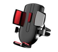 Kisangel Supporto Telefono Auto con e Braccio Estensibile Porta Cellulare Stabile e Facile da Installare Supporto Mobile per e Parabrezza Adatto Strade Accidentate Rosso