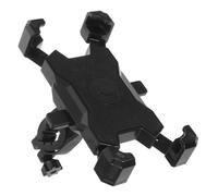 Kisangel Supporto Telefono Girevole 360° per Manubrio Passeggino e Bicicletta, Morsetto Nero, Accessorio Pratico per Uso Carrozzina e Bici