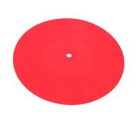 Kisangel Tappetino Protettivo in Silicone per Giradischi Antiscivolo e Antistatico Panno per Dischi in Vinile Accessorio Audio per Migliorare la Qualità del Suono