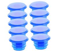 Kisangel Tappi Terminali per Manubrio 10 in PVC Leggeri e Resistenti per Bici Corsa e Biciclette