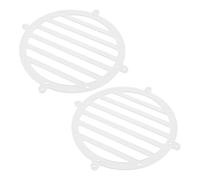 Kisangel Tavola Appesa per Piante, Supporto a Parete Trasparente 15 CM | Monstera e Orchidee, Montaggio Verticale, Uso in Appartamenti e Portici, Struttura in Plastica