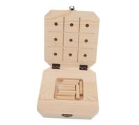 Kisangel Tavola Sensoriale in Legno Montessori Sensory Texture Board per Sviluppo Motricità Fine Stabilità e Coordinazione Gioco Educativo per Asilo e Prescuola Materiale Didattico Sicuro e