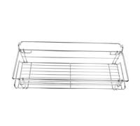 Kisangel Tavolo Portatile Multifunzionale e Cesta Appendibile Per Bbq e Picnic Inossidabile Design e Versatile Per Outdoor e