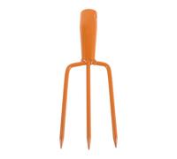 Kisangel Testa Forca Agricola a 3 Denti Dritti in Acciaio Resistente 15 Cm, Ricambio per Utensile Manuale da Giardinaggio per Diserbo, Vangatura e Aerazione del Terreno in Giardino