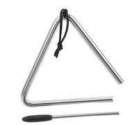 Kisangel Triangolo Musicale per Strumento Percussione Educativo con Battente Costruzione Robusta e Suono Nitido per Lezioni Classe