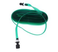 Kisangel Tubo Flessibile Per Irrigazione Da Giardino Con Fori 10m in Pvc Resistente Per Irrigazione Orti e Fattorie Con Guarnizione Anti-perdita Distribuzione Uniforme