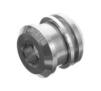 Kisangel Vite Per Aria Rullante in Lega Di Alluminio Resistente Accessorio Per Strumenti Percussione Bullone Tamburo Leggero e Compatto Per Kit Batteria