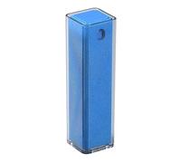 kiskick Panno per la pulizia dello schermo assorbente da 15 ml, flacone spray con microfibra all-in-one, soluzione senza aloni, per telefoni, tablet, laptop, grasso, blu, 15 ml