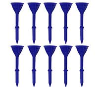 kiskick Tee da Golf, 10 Pezzi in plastica infrangibile 3 1/4 Pollici Tee da Golf Accessori per l'allenamento Strumento per la Pratica del Golf Tee Corti Golf Tee da Golf Corti in plastica Tee da Golf