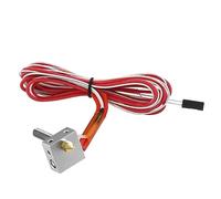 kiskick Ugello per stampante 3d Ugello universale per estrusore per stampante 3d Ugello antiruggine resistente alla corrosione Ugello filamento da 1,75 mm per accessori per stampante Parti rosso