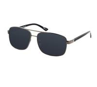 KISS AIRCRAFT Occhiali da Sole Uomo Donna - Stile Aviatore Squadrato & Look Deciso - Montatura in Metallo Leggera & Resistente - Lenti UV400 o Polarizzate per Visione Nitida & Protezione Solare