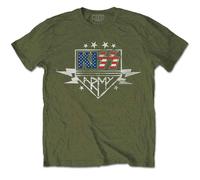 Kiss Army Lightning ufficiale Uomo maglietta unisex