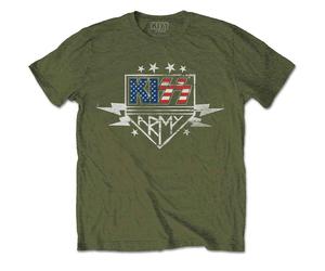 Kiss Army Lightning ufficiale Uomo maglietta unisex