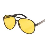 KISS BLOW Occhiali da Sole Uomo Donna - con Lenti Polarizzate, Driving & Anti Luce Blu per Massima Protezione - Blue Blocker + Guida Notturna Design Aviatore Cult Vintage in Stile Johnny Depp