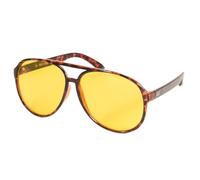 KISS BLOW Occhiali da Sole Uomo Donna - Design Aviatore Classico - Lenti UV400 Polarizzate & Blue Blocker per Massima Protezione - Perfetti per Guida Notturna, Sport & Stile Versatile