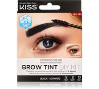 KISS Brow Tint DIY Kit tinta per sopracciglia colore Black 20 ml