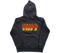 Kiss Classic Logo Charcoal Grey M Felpa con cappuccio