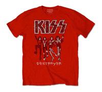Kiss Destroyer Sketch T Shirt Size L