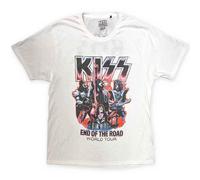 KISS End Of The Road Band Playing ufficiale Uomo maglietta unisex