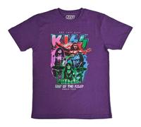 KISS End Of The Road Colour Pop ufficiale Uomo maglietta unisex