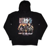KISS End Of The Road Final Tour autorizzato Felpa con Cappuccio