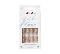 KISS Gel Fantasy, unghie con colla per unghie, dramma, marrone, forma ovale di media lunghezza, contiene 28 chiodi, 2 g di colla, 1 bastoncino per manicure, 1 mini lima