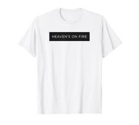 KISS - Heaven's On Fire Testo Maglietta