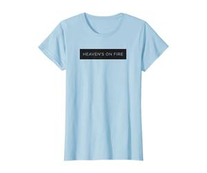 KISS - Heaven's On Fire Testo Maglietta