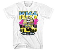 KISS - Hits Teschio Sfinge - American Classici - Bianco Adulto Manica Corta T