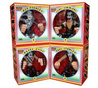 KISS Hotter Than Hell 4 Figure In Vinile 18Cm Di Stronghold