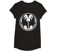 Kiss - Il Logo del Demone Maglietta, Ragazze, Nero, L