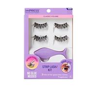 KISS imPRESS Pre-glued Strip Lash Kit 03 Classy Wispy