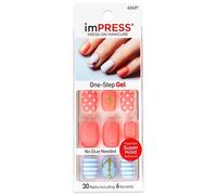 Kiss impress - Unghie corte "FUNKY TOWN" di Broadway Press-on Manicure Nails