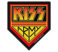 Kiss Kiss Army Unisex Toppa nero/giallo/rosso 100% poliestere