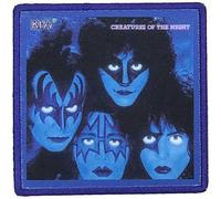 Kiss - Kiss Patch Creatures Of The Night Album Cover Nuovo Ufficiale Blu Printed Iron Size Accessory Size