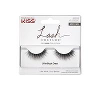 Collezione Lash Couture Finto Visone, Abitino Nero, 1 paio, Bacio