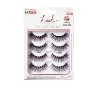 KISS Lash Couture Naked Drama Collection 4 paia di ciglia multiple - Ruffle