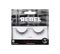 KISS Lash Couture Rebel Collection, ciglia finte, confezione singola, rockstar, 1 paio