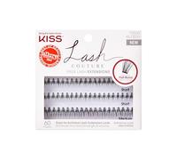 KISS Lash Couture - Set di extension per ciglia finte, 20 ciocche per ciglia, diverse lunghezze, facili da applicare, radici piatte e estremità coniche, esclusiva tecnologia a nastro, Style Venus, 60