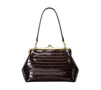 Kiss Lock Bag | PU Leather Messenger | Shoulder Bag | For Women