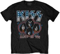 Kiss Maglietta Alive in '77 Unisex Black M