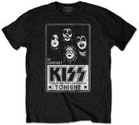 Kiss Maglietta Tonight Unisex Black XL
