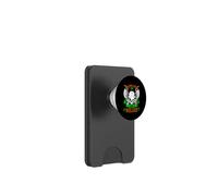 Kiss Me I'm A Welder Skull Lucky Shamrock St Patricks Day PopSockets PopWallet per MagSafe