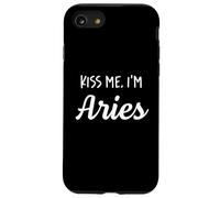 Kiss me, I'm Aries - Divertente Oroscopo Zodiaco Custodia per iPhone SE (2020) / 7/8